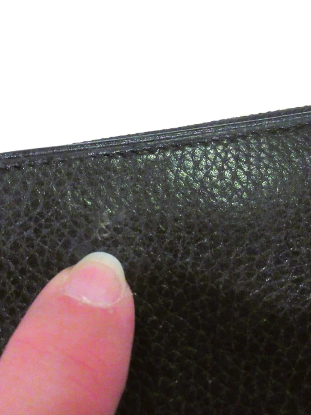 Kate Spade New York black leather wristlet / wallet